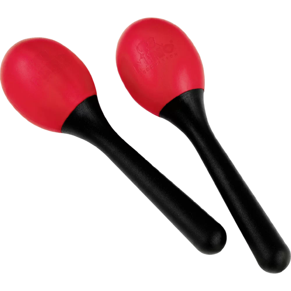NINO PERCUSSION NINO569R Small Egg Maracas, Red