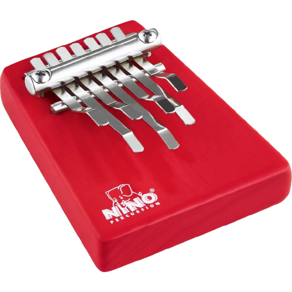 NINO PERCUSSION NINO964R Wood Kalimba, Red