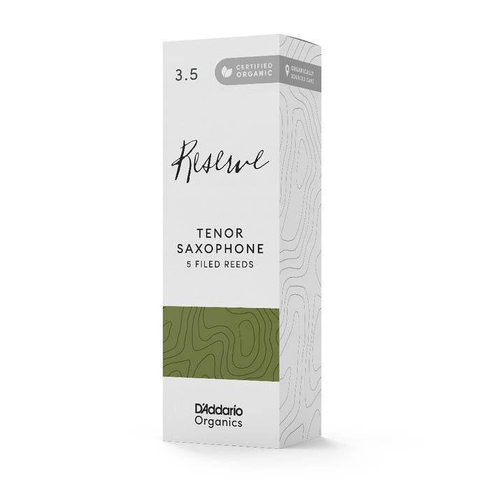 D'ADDARIO ODKR0535 #3.5 Organic Reserve Tenor Saxophone Reeds, 5-pack - Ray's Midbell Music