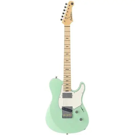 Yamaha PACS+11SM PGN Pacifica Standard Plus Single-Cutaway; Alder Body; Maple, Natural, Smooth Satin Neck, Maple Fingerboard, Gotoh Locking Tuners, HS Configuration, Peppermint Green