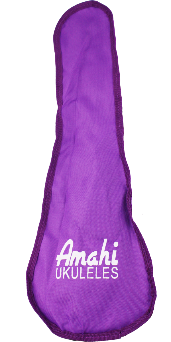 Amahi PNUKPU Panda Soprano Ukulele w/ Bag (Lavender)