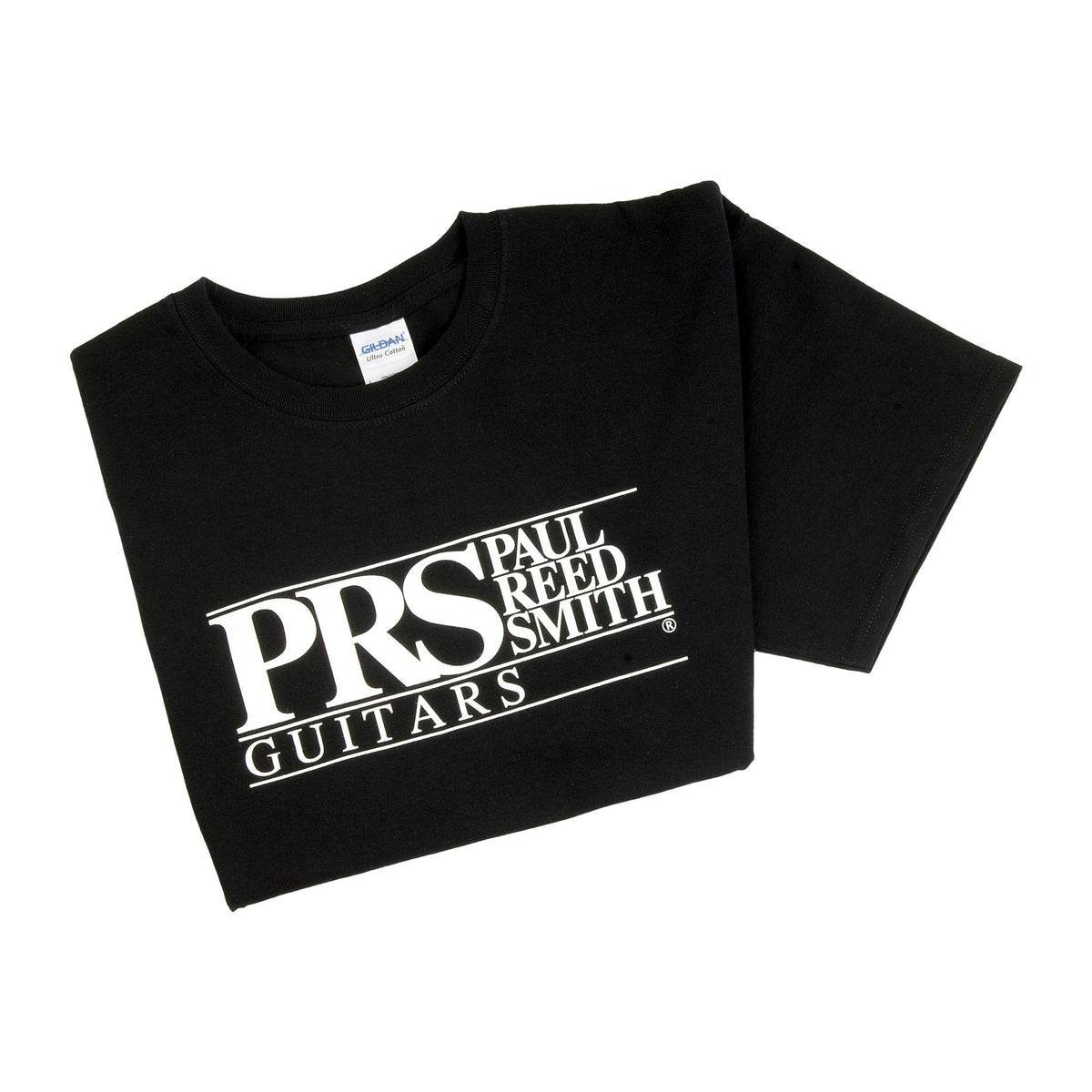 PRS 100102005001 XL Short-Sleeve Tee, Block Logo, Black - Ray's Midbell Music