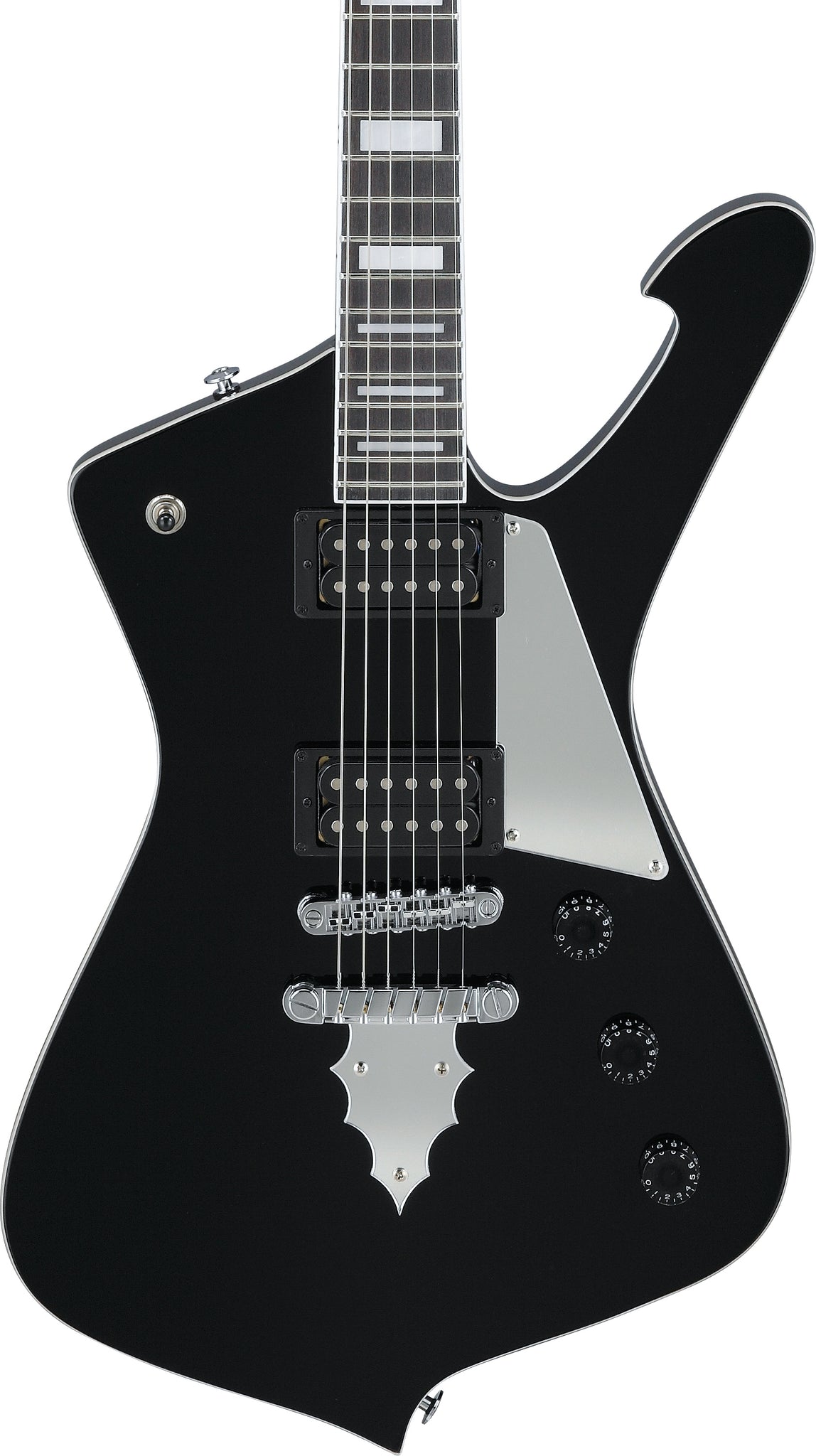 Ibanez PS60BK Paul Stanley Signature Iceman Electric Guitar (Black)