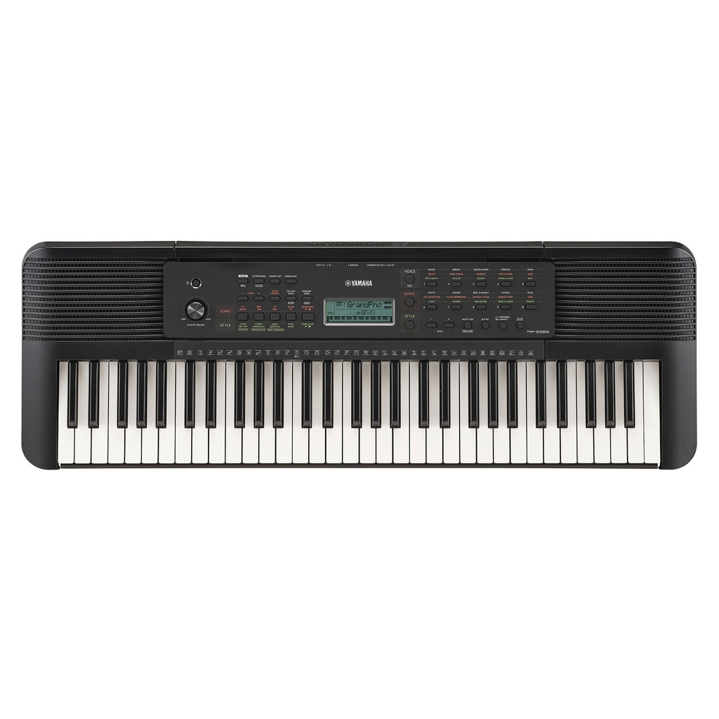 YAMAHA PSRE283 61 Note Portable Keyboard w/ AC Adapter