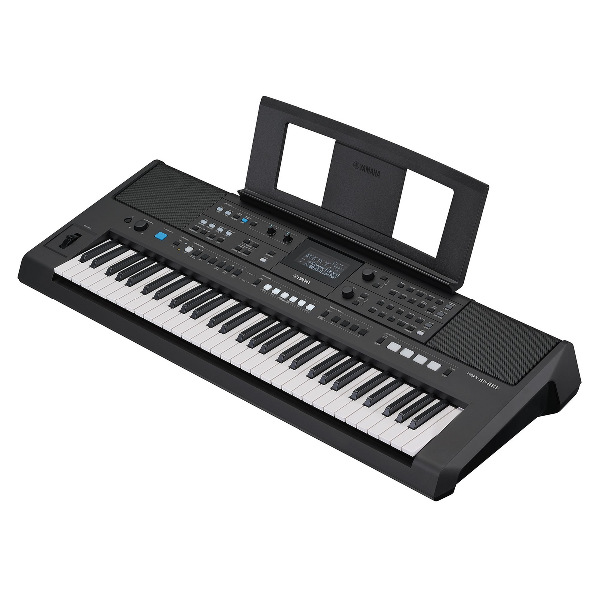 YAMAHA PSRE483 61-Key Portable Keyboard. Includes PA150 Power Adapter