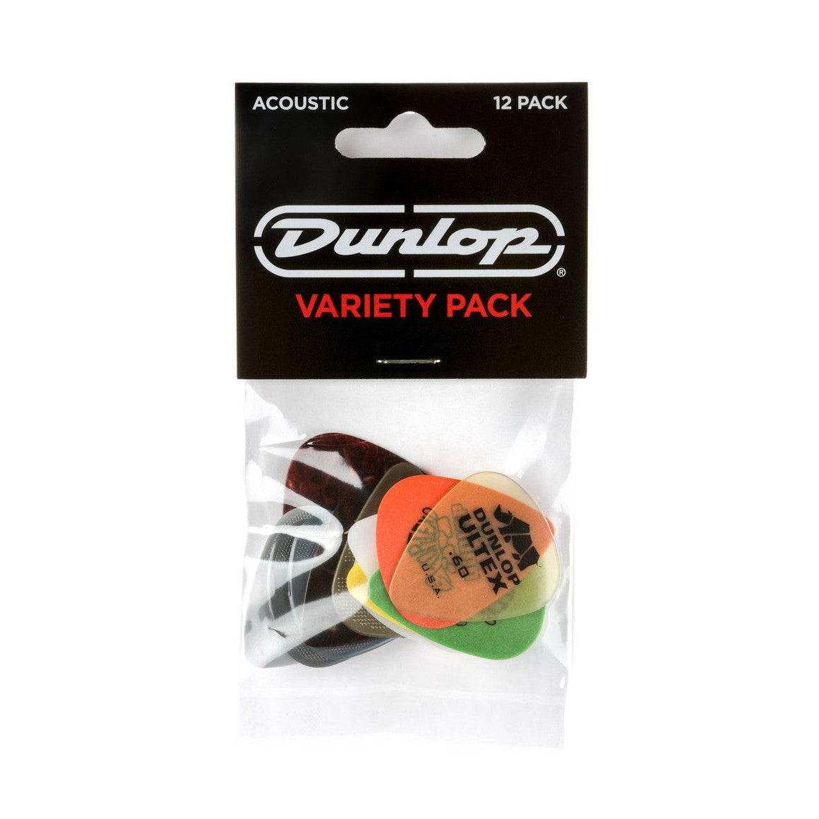 DUNLOP PVP112 Acoustic Guitar Variety Pick Pack - Ray's Midbell Music