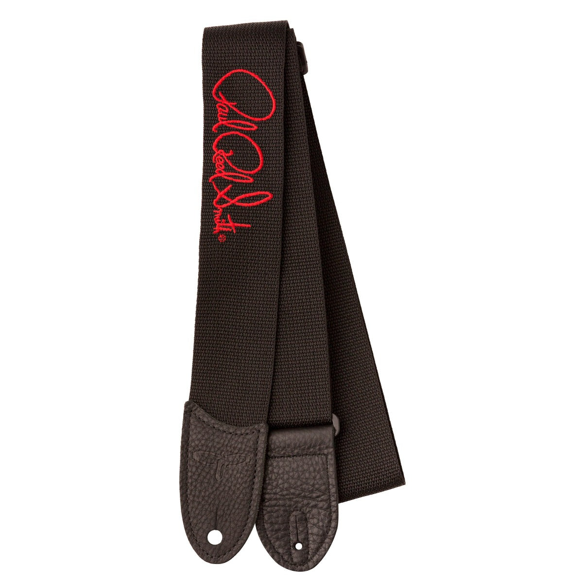 PRS 102509012 2" Poly Strap, Signature Red, Black