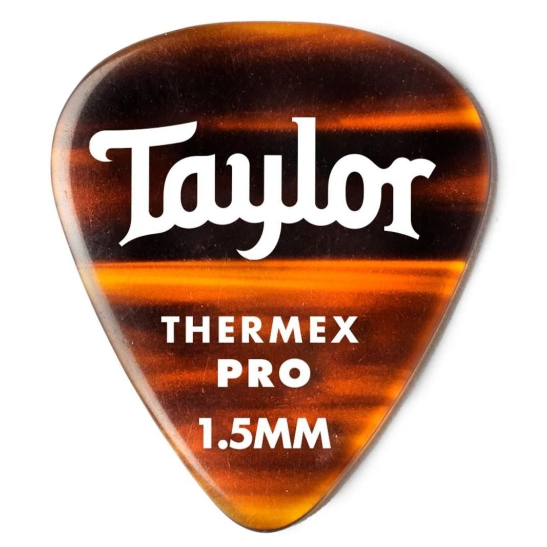 Taylor 80759 Darktone Thermex Pro Tortoise Shell Picks 351 1.5 mm 6 Pack