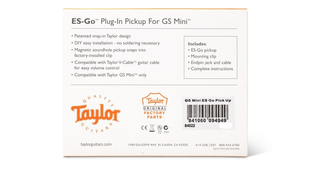 Taylor 84022 ES Go Pickup for GS Mini