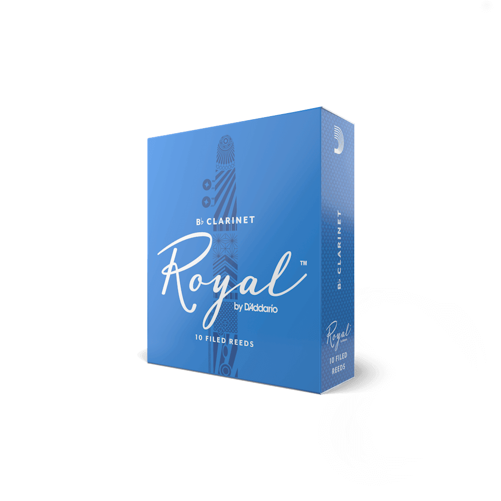 D'addario Rico Royal RCB1035 #3.5 Clarinet Reeds, Box of 10 - Ray's Midbell Music