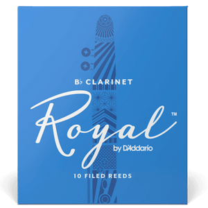 D'addario Rico Royal RCB1035 #3.5 Clarinet Reeds, Box of 10 - Ray's Midbell Music