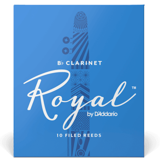 D'addario Rico Royal RCB1035 #3.5 Clarinet Reeds, Box of 10 - Ray's Midbell Music