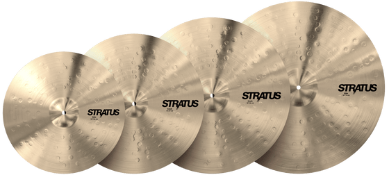 SABIAN S5005G Stratus Proformance Cymbal Set (14" Hats, 16" & 18" Crash, & 20" Ride)