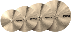 SABIAN S5005G Stratus Proformance Cymbal Set (14" Hats, 16" & 18" Crash, & 20" Ride)