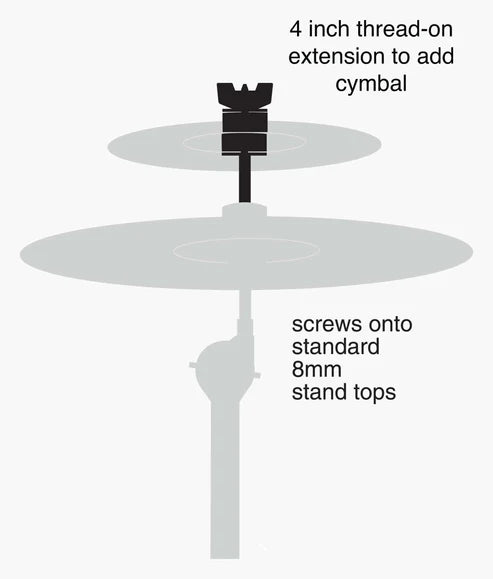 GIBRALTAR SCCSA Mini Cymbal Stacker 4 Inch