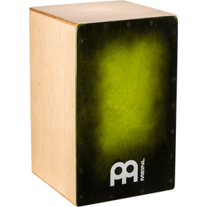 MEINL PERCUSSN SC100GRB Snarecraft Series Cajon (Green Burst) - Ray's Midbell Music