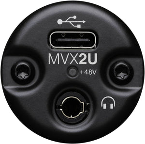 SHURE MVX2U Motiv XLR to USB Adapter - Ray's Midbell Music