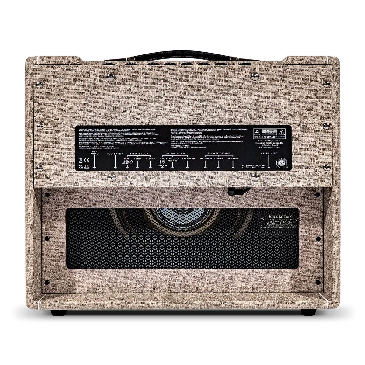 Blackstar STJ50EL34C St. James 50w EL34 Combo Tube Amplifier - Ray's Midbell Music