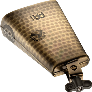 MEINL PERCUSSN STB625HHG 6 1/4" Hammered Cowbell, Hand brushed gold