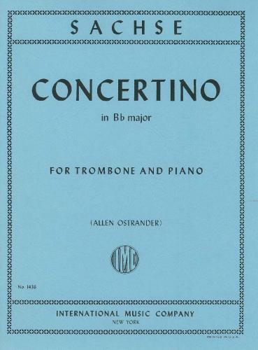 International 1436 Concertino in Bb Major for Trombone & Piano