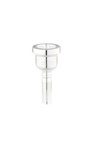 Shires ACCSPMTB45M 4 1/2 M Large Bore Silver Plated Trombone Mouthpiece - Ray's Midbell Music