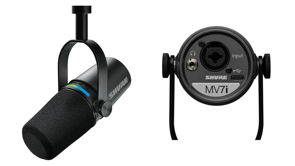 SHURE MV7I Smart Mic + Interface - Ray's Midbell Music