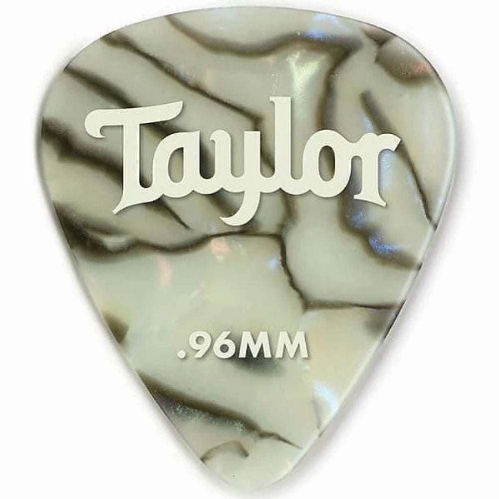 Taylor 80736 Celluloid 351 Picks, Abalone, 0.96mm,12-Pack