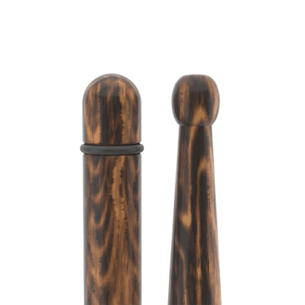 PRO MARK BYOS FireGrain Hickory Marching Drumstick, Wood Tip - TXDCBYOSWFG