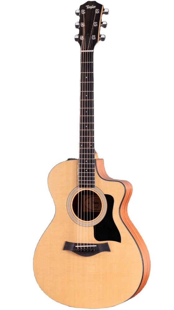 Taylor 112CE 100 Series Grand Concert Single Cut A/E Guitar (Natural, Sapele back & sides)