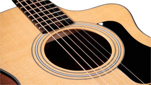 Taylor 112CE 100 Series Grand Concert Single Cut A/E Guitar (Natural, Sapele back & sides) - Ray's Midbell Music