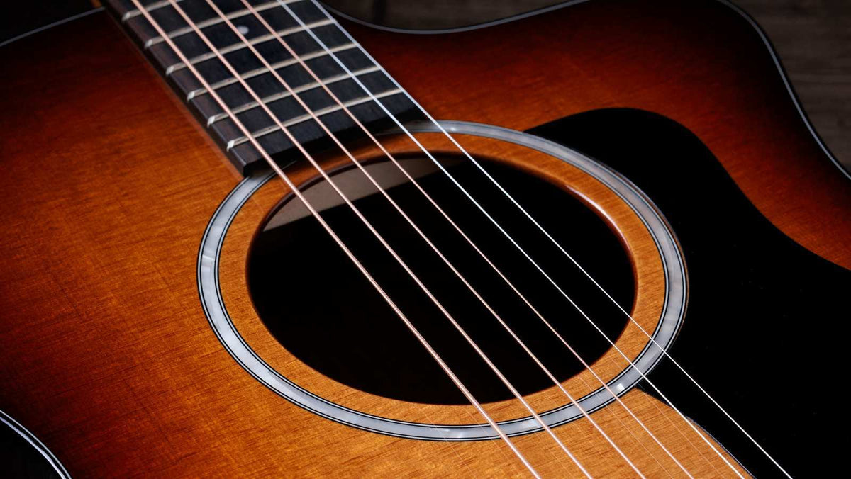 Taylor 214CEKSBPLUS 200 Plus Series Grand Auditorium Single Cut A/E Guitar (Sun Burst)