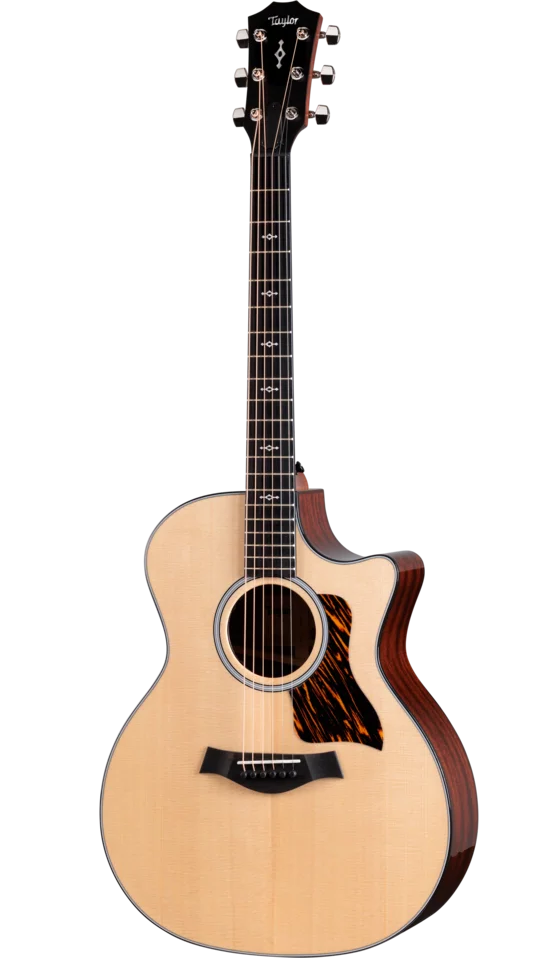 Taylor 314CE NEXT GENERATION 300 Series A/E Guitar (Natural) With Action Control Neck, Scalloped V Class Bracing, Claria Pickup System