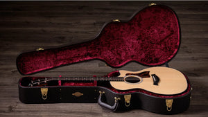 Taylor 314CE NEXT GENERATION 300 Series A/E Guitar (Natural) With Action Control Neck, Scalloped V Class Bracing, Claria Pickup System