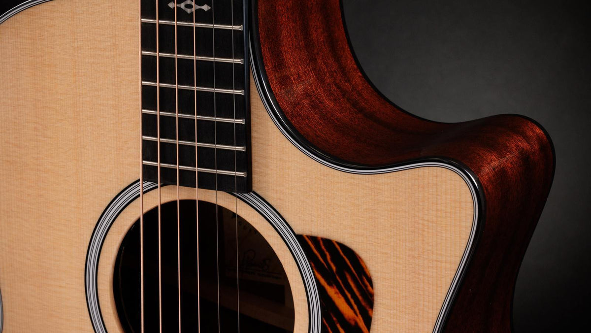 Taylor 314CE NEXT GENERATION 300 Series A/E Guitar (Natural) With Action Control Neck, Scalloped V Class Bracing, Claria Pickup System
