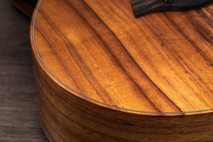 Taylor GSMINIEKOABASS Mini Grand Symphony A/E Bass Guitar (Koa)