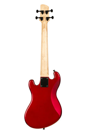 Kala UBASS-SB-RD-FS Solid Body Electric UBASS Gloss Red