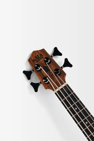 KALA UBASS-TEAK-FS Teak Acoustic-Electric UBass w/ Bag