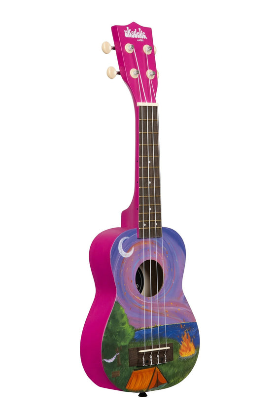 KALA UKHAPPYCAMPER Happy Camper Soprano Ukulele w/ bag