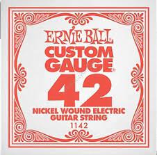 ERNIE BALL E1142 .042 Nickel Wound Electric Guitar String