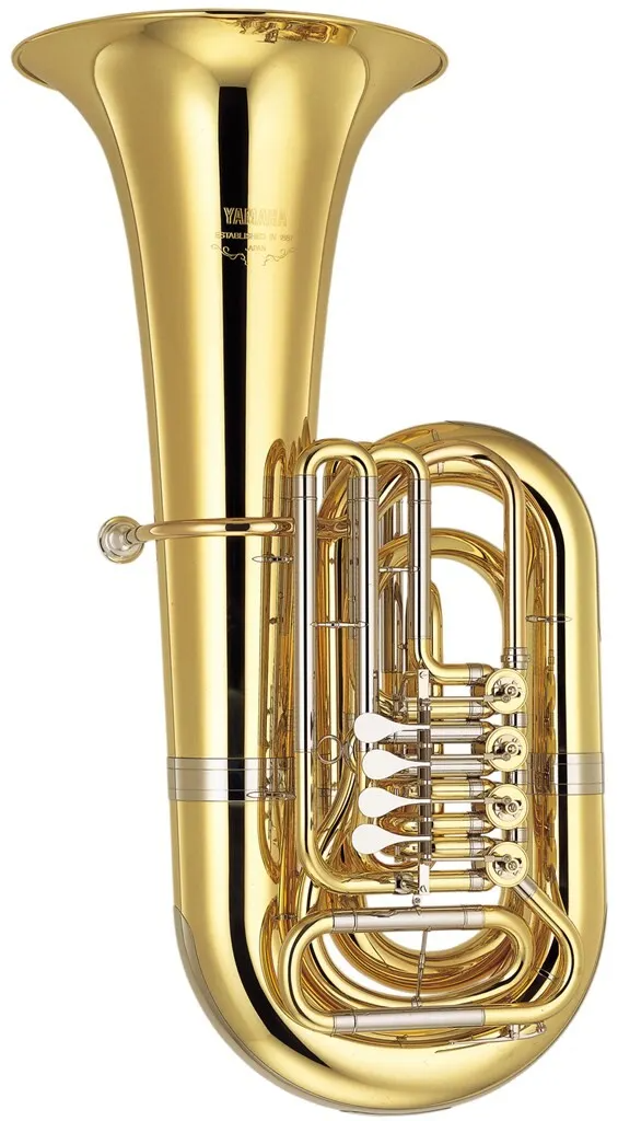 YAMAHA YBB641 Professional BBb Tuba, 4 Rotary Valves