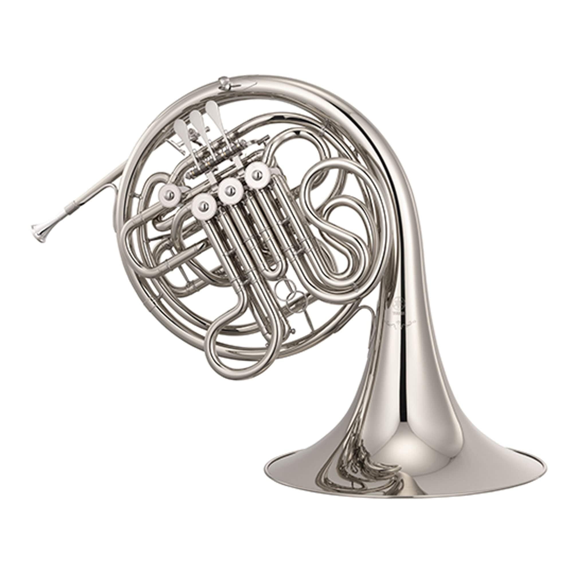 YAMAHA YHR672N Professional Double Horn, Kruspe Style, .472" bore, Nickel Silver