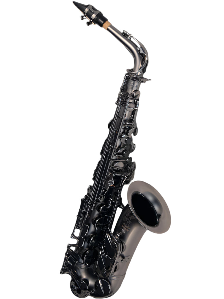 CANNONBALL A5BICEB Big Bell Raven Pro Alto Sax, Stone Series