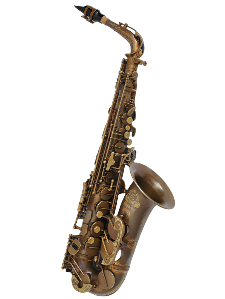 CANNONBALL A5BR Pro Alto Sax, Big Bell Stone Series Premium, Brute Finish