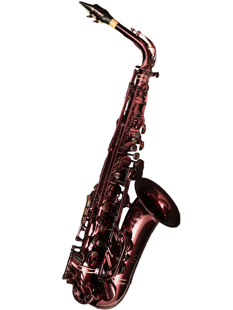 Cannonball A5R Pro Big Bell Alto Sax, Stone Series Black Ruby