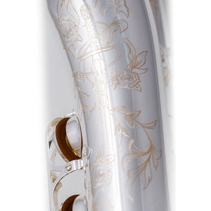 CANNONBALL A5S Big Bell Silver Plated Pro Alto Sax, Stone Series - Ray's Midbell Music