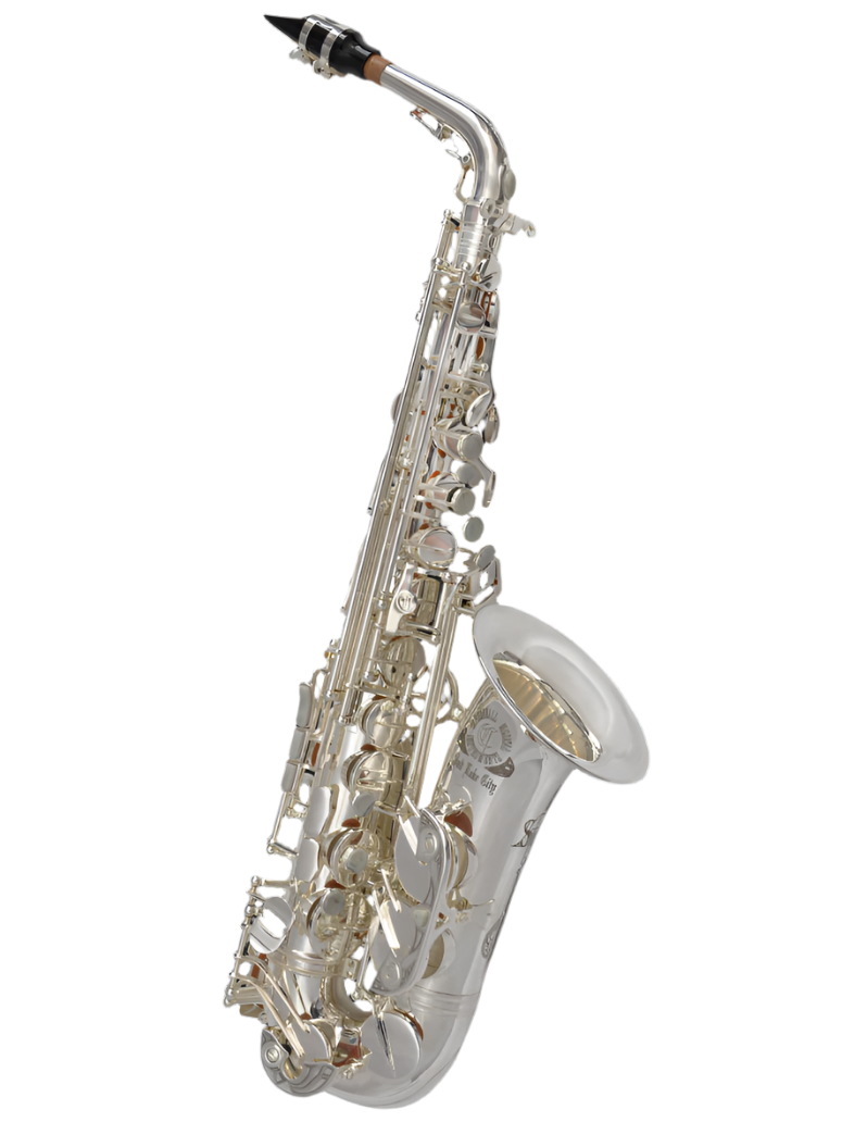 CANNONBALL A5S Big Bell Silver Plated Pro Alto Sax, Stone Series