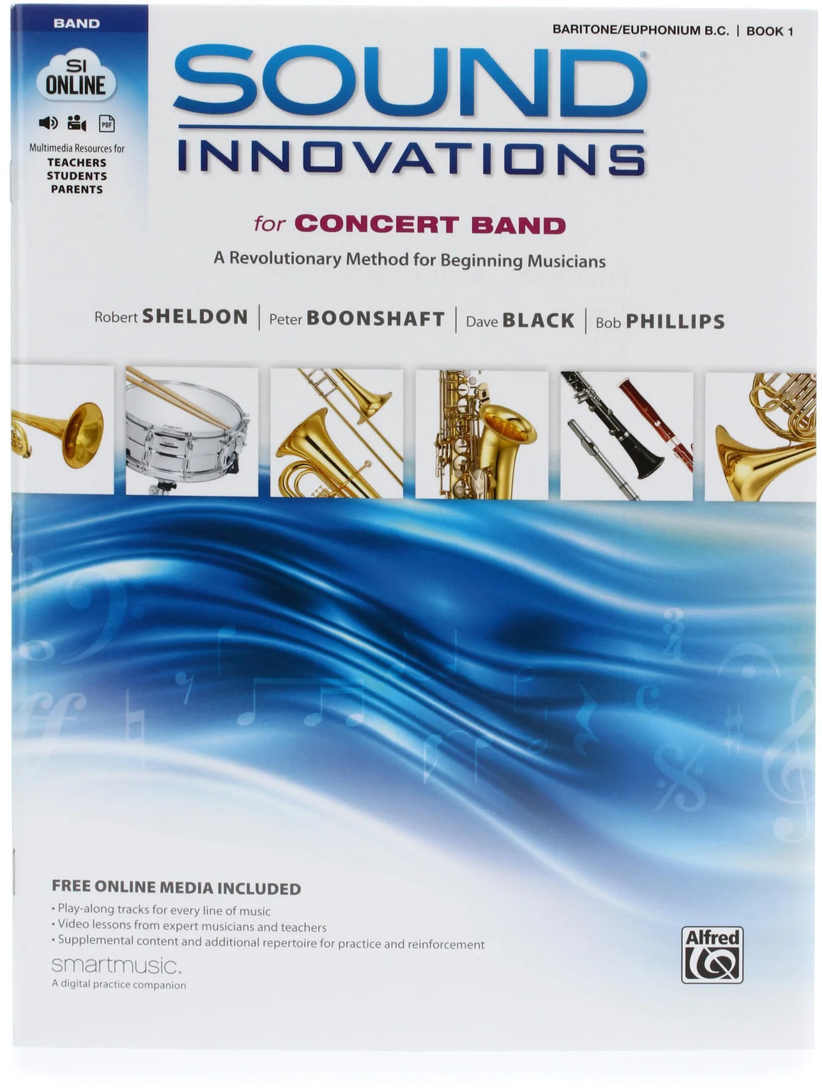 ALFRED 0050624 Sound Innovations for Concert Band Book 1, Baritone B.C., Second Edition