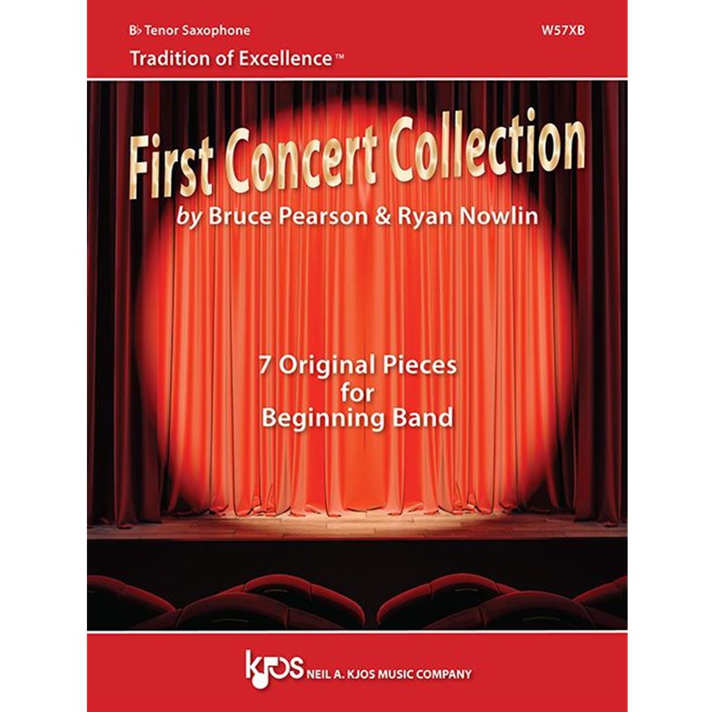 KJOS W57XB TOE First Concert Collection, Tenor Sax