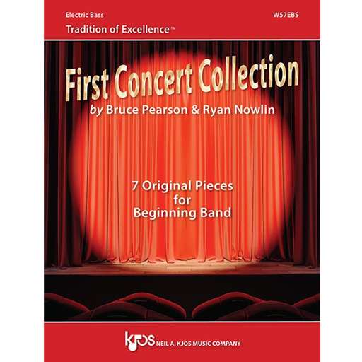 KJOS W57EBS TOE First Concert Collection, Electric Bass