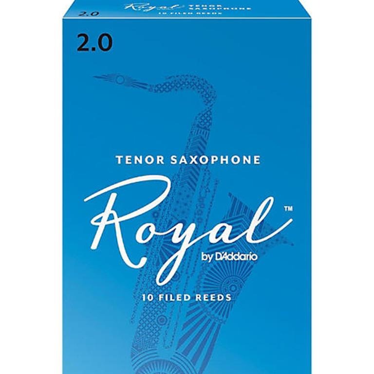 RICO ROYAL RKB1020 #2 Tenor Sax Reeds, Box of 10